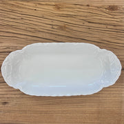 Vintage French White Porcelain Serving Platter – H & C France